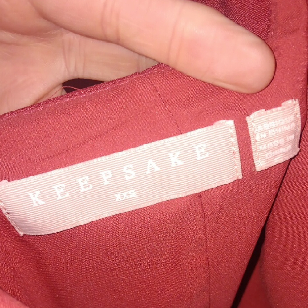 KEEPSAKE the Label One Shoulder Red Dress - Picture 2 of 3